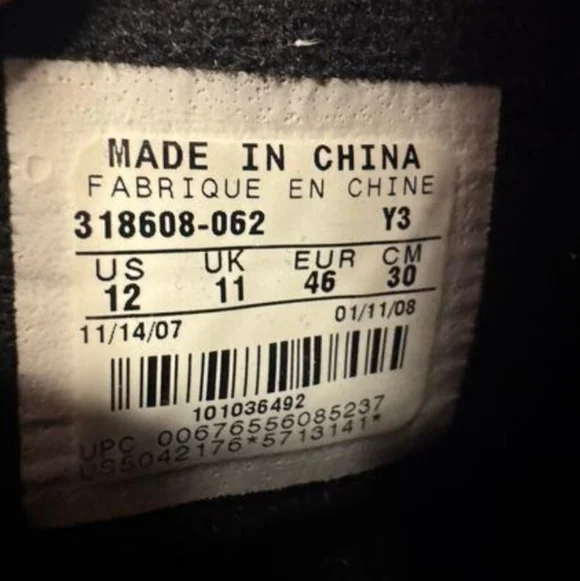 Air Jordan 5 Retro Fusion (AJF 5) Rare (2008) Fusion Red Mens 12 W/OG BOX EUC - Picture 10 of 13